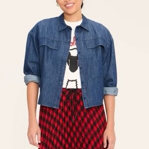 NWT Woolrich x Target szS Denim Utility Women's Shirt…